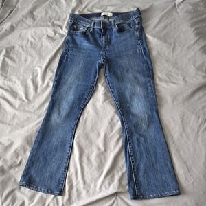 Women's GAP Stretch Baby Boot Medium Indigo Jeans Size 28 Regular